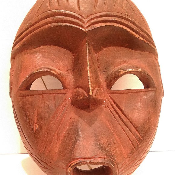 Vintage Wooden African Mask - Picture 10 of 11